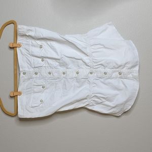 True religion  strapless  top size large